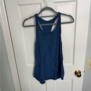 Lululemon Athletica Navy Flowy Tank Top